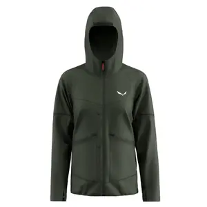 2 in 1 Hooded Jacket Woman Salewa Puez Hemp