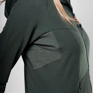 Women's hooded jacket Salewa Puez Merino image-4