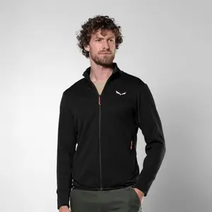 Full-zip hiking jacket Salewa Puez Waffle Hyb Pl image-1