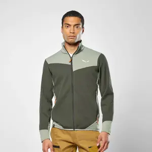 Full-zip hiking jacket Salewa Puez Waffle Hyb Pl image-1