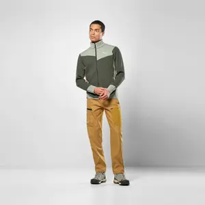Full-zip hiking jacket Salewa Puez Waffle Hyb Pl image-3