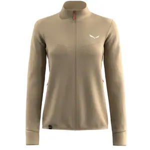 Damen Wanderjacke mit durchgehendem Reißverschluss Salewa Puez Waffle Hyb Pl image-0