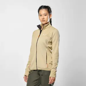 Damen Wanderjacke mit durchgehendem Reißverschluss Salewa Puez Waffle Hyb Pl image-1