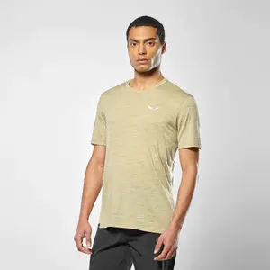 T-shirt with mini logo Salewa Eagle image-1