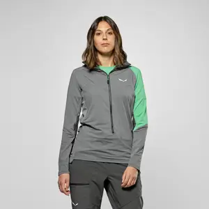 Women's 1/2 zip long-sleeve T-shirt Salewa NXT Hybride image-1