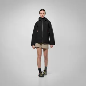 Veste à capuche femme Salewa Puez GTX 3 Layers image-3