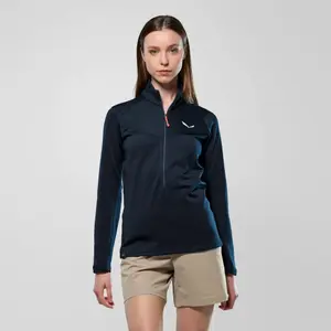 Women's 1/2 zip fleece Salewa Puez Cammino image-1