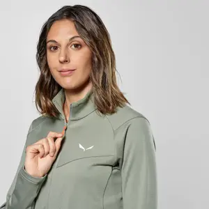 Women's 1/2 zip fleece Salewa Puez Cammino image-4