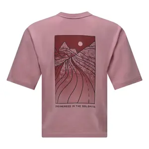 Γυναικείο φαρδύ T-shirt Salewa Eagle Sunset image-1