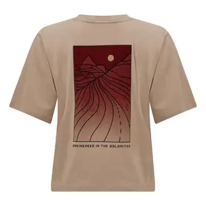 Γυναικείο φαρδύ T-shirt Salewa Eagle Sunset image-2