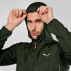 Zip-up Hooded Hiking Jacket Salewa Puez Altavia image-4