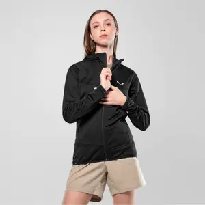 Women's zip-up hooded hiking jacket Salewa Puez Altavia image-2