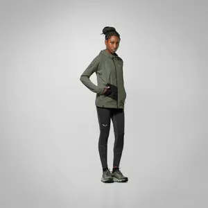 Women's hooded windbreaker Salewa Pedroc image-3