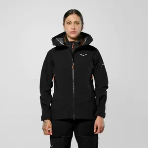 Women's hooded hiking jacket Salewa Ortles GTX 3L Epe image-1