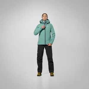 Women's hooded hiking jacket Salewa Ortles GTX 3L Epe image-2