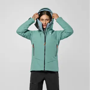Women's hooded hiking jacket Salewa Ortles GTX 3L Epe image-1