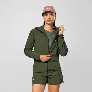 Women's waterproof jacket Salewa Pedroc Wind HD Light image-2