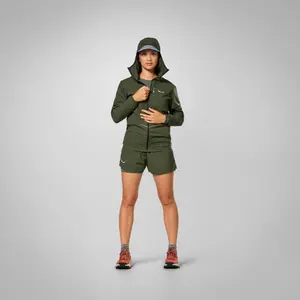 Women's waterproof jacket Salewa Pedroc Wind HD Light image-1