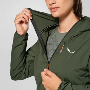 Women's waterproof jacket Salewa Pedroc Wind HD Light image-4