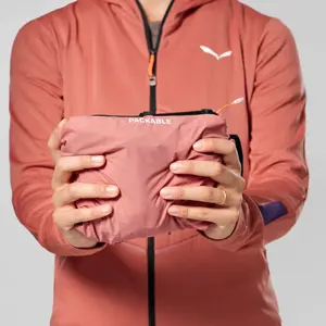 Women's waterproof jacket Salewa Pedroc Wind HD Light image-4