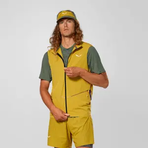 Sleeveless windbreaker Salewa Pedroc Light image-1