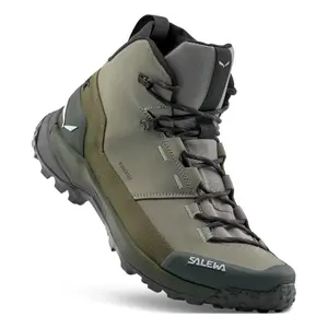 Hiking shoes Salewa Puez Leather Mid PTX image-1