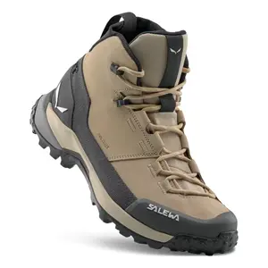 Scarpe trekking da donna Salewa Puez Leather Mid PTX image-1