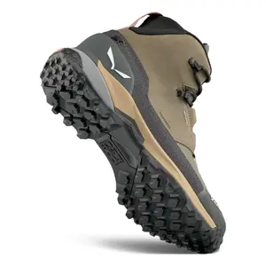 Scarpe trekking da donna Salewa Puez Leather Mid PTX image-2