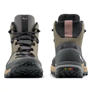 Scarpe trekking da donna Salewa Puez Leather Mid PTX image-4