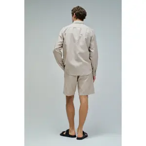 Long-sleeved linen-blend shirt Salsa Jeans image-2