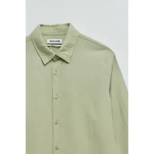 Long-sleeved linen-blend shirt Salsa Jeans image-4