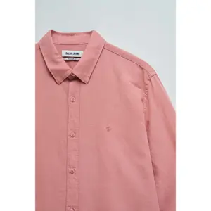 Long-sleeved linen-blend shirt Salsa Jeans image-4