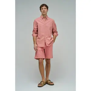 Long-sleeved linen-blend shirt Salsa Jeans image-1