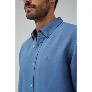 Long-sleeved linen shirt Salsa Jeans image-3