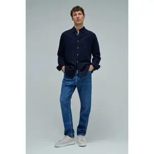Long Sleeve Shirt with Linen Blend Salsa Jeans image-1