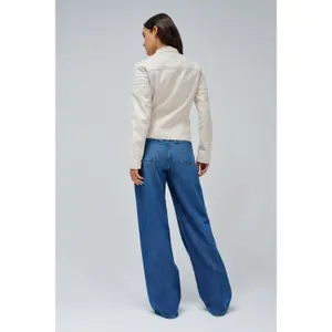 Women's Slim Suede Effect Jacket Salsa Jeans image-2