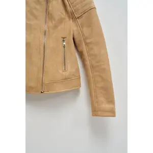 Women's Slim Suede Effect Jacket Salsa Jeans image-4