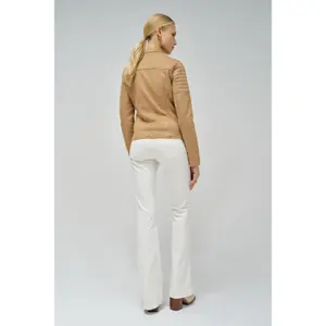 Women's Slim Suede Effect Jacket Salsa Jeans image-2