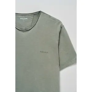 T-shirt με V λαιμόκοψη Salsa Jeans image-4