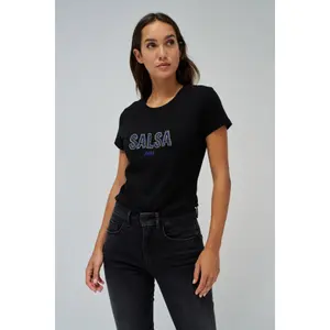 T-shirt με λογότυπο για γυναίκες Salsa Jeans image-1