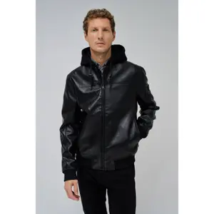 Faux Leather Jacket Salsa Jeans image-1