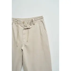 Linen jogging trousers Salsa Jeans image-3