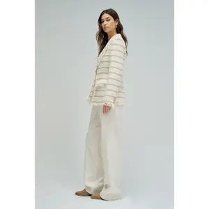 Striped Tweed Blazer for Women Salsa Jeans image-2