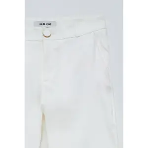 Women's Linen Chino Trousers Salsa Jeans image-4
