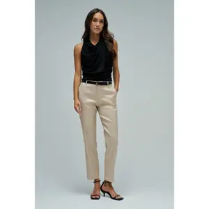 Women's Linen Chino Trousers Salsa Jeans image-1