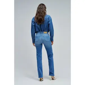 Dżinsy Regular damskie Salsa Jeans Destiny Push Up image-3