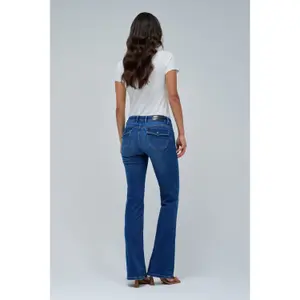 Spodnie dżinsowe bootcut damskie Salsa Jeans Wonder Push Up image-3