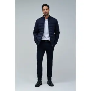 Suede Puffer Jacket Salsa Jeans image-1