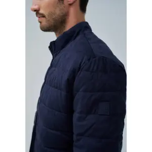 Suede Puffer Jacket Salsa Jeans image-3