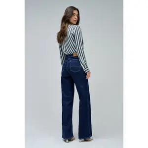Spodnie dżinsowe bootcut damskie Salsa Jeans Faith Push In image-3